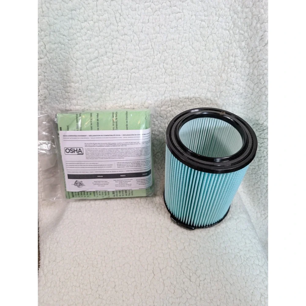 RIDGID OSHA Compatible Kit w/ HEPA Filter & Cyclonic Dust for 12-16‎ Gal Vacuums